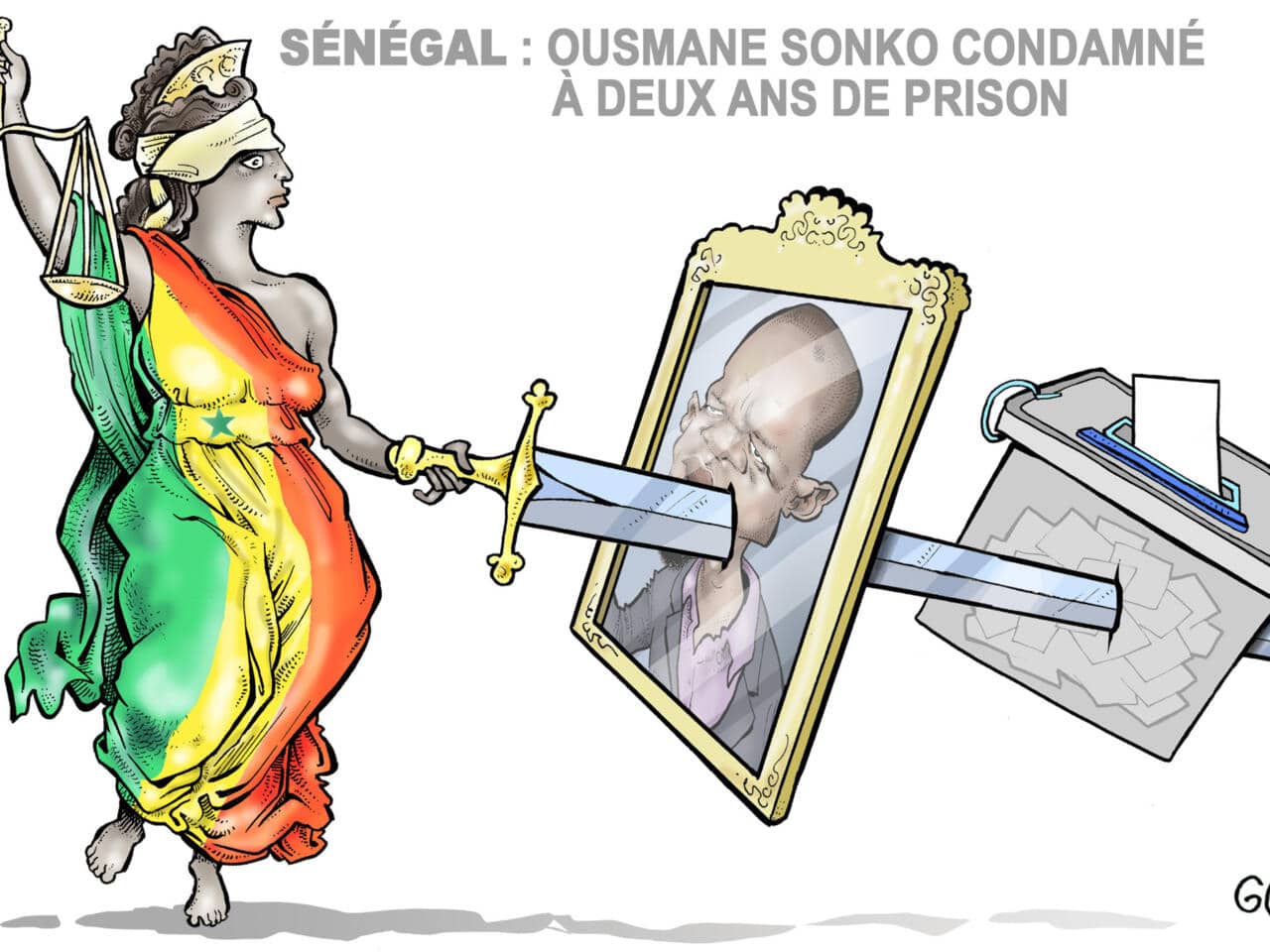 , Infos france: Le regard de Glez sur la condamnation de l’opposant sénégalais Ousmane Sonko